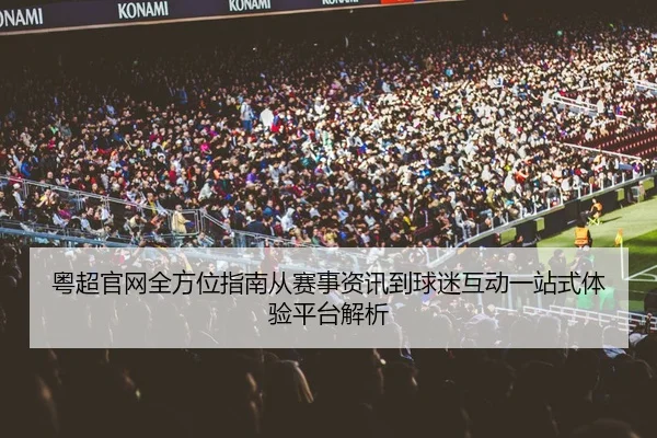粤超官网全方位指南从赛事资讯到球迷互动一站式体验平台解析